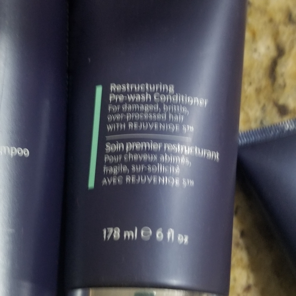 Restructuring shampoo and conditioner
